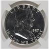 Image 2 : 1957 FRANKLIN HALF DOLLAR, NGC PF-67  SUPERB