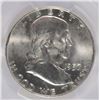Image 2 : 1957-D FRANKLIN HALF DOLLAR, PCGS MS-64 FBL