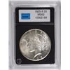 Image 1 : 1925-S PEACE SILVER DOLLAR, CCGS CHOICE BU SEMI-KEY