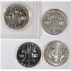 Image 2 : 4- SILVER PROOF HALF DOLLAR 1959,60,63,64