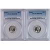 Image 1 : ( 2 ) 1944-S MERCURY DIMES, PCGS MS-65 FULL BANDS