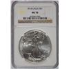 Image 1 : 2014 AMERICAN SILVER EAGLE, NGC MS-70