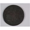 Image 2 : 1773 VIRGINIA HALF CENT ( FOUND IN TEXAS, TREASURE DIG FIND, RARE