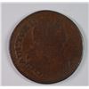 Image 2 : 1785 CONNECTICUT COLONIAL CENT, CIRCULATED WITH CORROSION, RARE