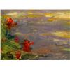 Image 3 : A Garden in Normandy by Leonard Wren AP on Canvas