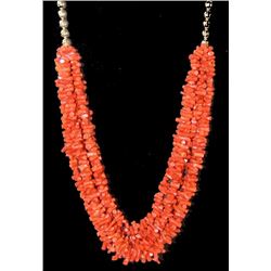Pueblo Coral Necklace