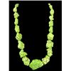 Image 1 : Gaspeite Nugget Necklace