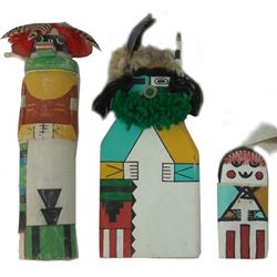 3 Hopi Dolls