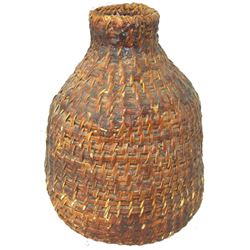 Pitch Covered Basket