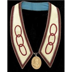 Bronze Peace Medal Display