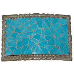 Zuni Inlay Buckle - Janita/Sibert Kallestewa