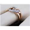 Image 2 : 0.30ct Pavé Diamond in 14K Rose Gold Cuban Curb Link Statement Ring - Size 6.5
