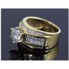 Image 2 : 4.77 ctw Diamond Engagement  Ring 18K Yellow Gold I-J,  I1,  11.9 tgw|**Size:7