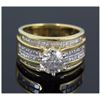 Image 3 : 4.77 ctw Diamond Engagement  Ring 18K Yellow Gold I-J,  I1,  11.9 tgw|**Size:7