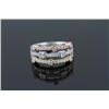 Image 1 : 1.02ctw Statement Diamond Ring 14k Two Tone G-HSi2-Si3|Ring Size:6.5|Gram Weight:4.16