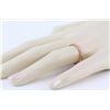 Image 2 : 0.14ct Pavé Diamond in 14K Rose Gold Stackable Half Band Ring - Size 7