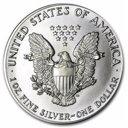 1987 1 oz Silver American Eagle BU