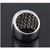 Image 2 : 5.31 ctw Multi Row Band 14K White Gold  9.38g