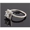 Image 4 : 1.20 ctw Diamond Engagement  Ring 14K White Gold F-G,  I1-I2,  4.2 tgw|**Size:7