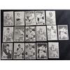 Image 1 : 16 - 1969 TOPPS DECKLE EDGE BLANK BACKS includes CAREW, B. ROBINSON, APARICIO