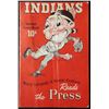 Image 1 : 1947 INDIANS SCORE BOOK VGEX/VG INTACT