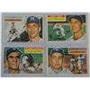 Image 2 : 1956 TOPPS LOT (8 Cards) SPAHN, SNIDER, BAUER