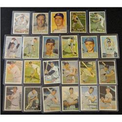 1957 TOPPS BOSTON RED SOX TEAM LOT (23 CARDS) TED WILLIAMS