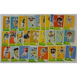 40 DIFF 1960 FLEER FOOTBALL EX or BETTER