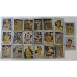 1957 TOPPS ST LOUIS CARDINALS TEAM LOT (20 CARDS)