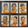Image 1 : 1953 TOPPS BASEBALL WHITE SOX TEAM LOT (6 DIFFERENT) MOSTLY EX-EX+, 2-VG