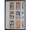 Image 2 : 1990 PEREZ STEELE MASTER WORKS  UNCUT SHEET SET - SERIES 1 -  15 CARDS - RARE