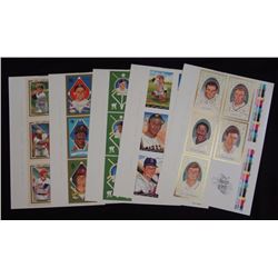 1992 PEREZ STEELE MASTER WORKS UNCUT SHEET SET- SERIES 2 - 15 CARDS - RARE