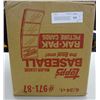Image 1 : 1987 Topps Baseball Unopened Rack Pack Case w/ 6 Boxes per Case, 24 Packs /Box
