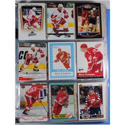 STEVE YZERMAN CARD COLLECTION - 286 CARDS - GREAT VARIETY - MINT CONDITION