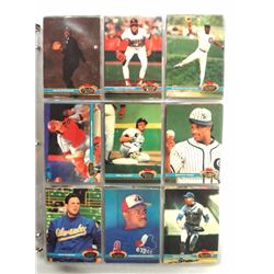 1991 STADIUM CLUB BASEBALL SET (600 cds) PLUS MEMBERS ONLY SET in BINDER