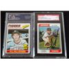 Image 1 : 2 - AUTOGRAPHED TOPPS CARDS; 1974 NORM CASH SGC AUTH & 1977 MARK FIDRYCH PSA/DNA