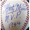 Image 2 : ROY SIEVERS & MARTY MARION AUTOGRAPHED BASEBALL - SGC AUTHENTIC