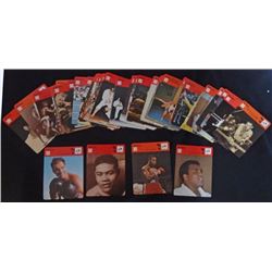 1977-79 SPORTS CASTERS LOT (85) DIFFERENT, BOXING, FENCING, JOE LOUIS, MUHAMMAD