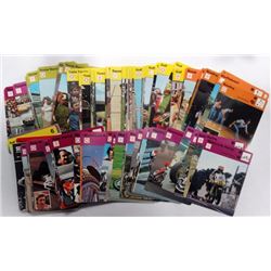 1977-79 SPORTS CASTERS LOT (305) LITTLE DUPLICATION, AUTO RACING, MOTORCYCLE