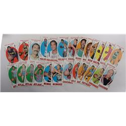 1969 TOPPS BASKETBALL LOT (34 diff)  WES UNSELD, RICK ADELMAN & OTHER SEMI STARS