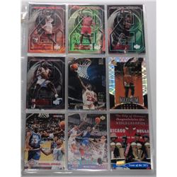 66 - MICHAEL JORDAN CARDS - PREMIUM BRANDS & INSERTS - ALL DIFFERENT - NMMT/ MT