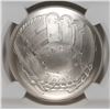 Image 2 : 2014 P NGC MS69 UNC SILVER DOLLAR NATIONAL BASEBALL HALL OF FAME LABEL
