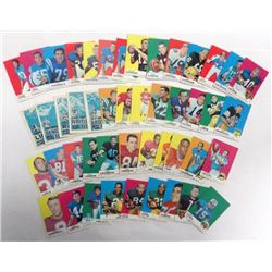 1969 TOPPS FOOTBALL LOT (50) GALE SAYERS, DON MAYNARD, BOB LILLY, NITSCHKE plus