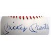 Image 1 : MICKEY MANTLE SIGNED OFFICIAL AMERICAN LEAGUE BASEBALL
