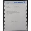 Image 1 : HANK AARON AUTOGRAPHED WESTERN UNION MAILGRAM *Congrats on Hitting Number "715"