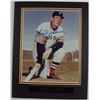 Image 1 : TED WILLIAMS AUTOGRAPHED 8x10 COLOR PHOTO / MATTED / COA by MFP