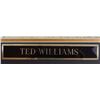 Image 2 : TED WILLIAMS AUTOGRAPHED 8x10 COLOR PHOTO / MATTED / COA by MFP