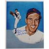 Image 3 : 2 - AUTOGRAPHED 8x10 PHOTOS, DUKE SNIDER & BOB FELLER - NO COA