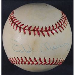 EDDIE MURRAY AUTOGRAPHED BASEBALL, COA by B&J