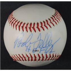 BOB FELLER AUTOGRAPHED BASEBALL, COA by UNBELIEVABLE MEMORABILIA